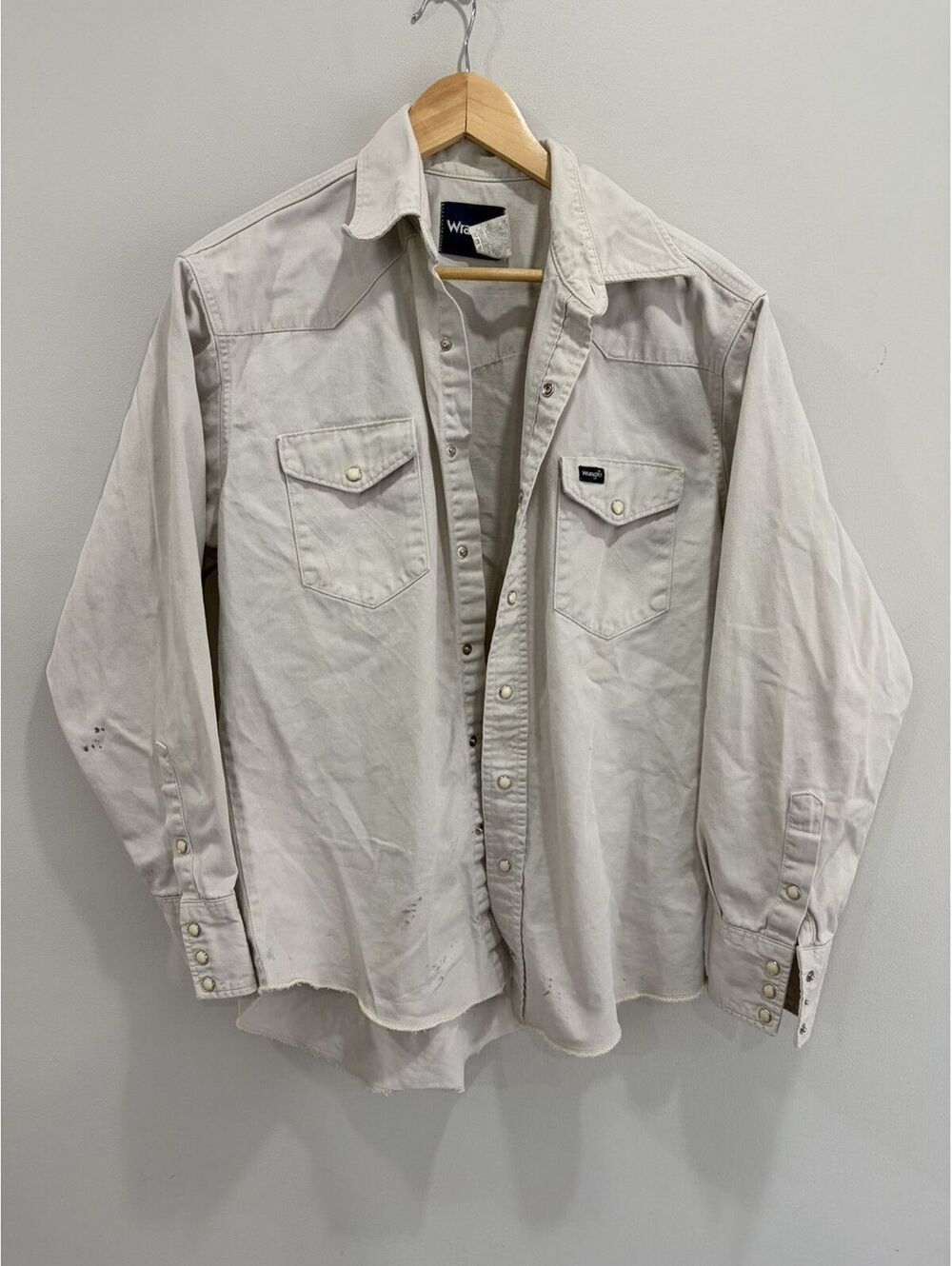 Vintage Wrangler Pearl Snap Button Up Shirt